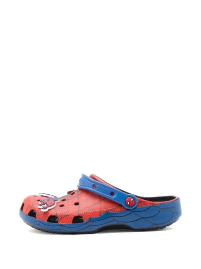 Crocs Spiderman Web Classic Clog In Blue