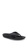 Crocs Splash Flip Flop In Black
