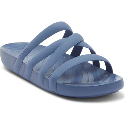 Crocs Splash Strappy Slide Sandal In Multi