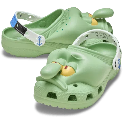 Crocs Spongebob Squidward Classic Clog In Green