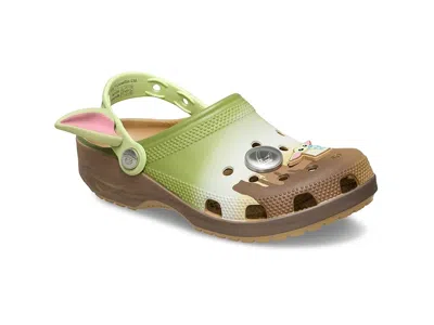 Crocs Star Wars Classic Clogs (little Kid/big Kid) Kids Shoes Grogu: 3 Little Kid M In Green