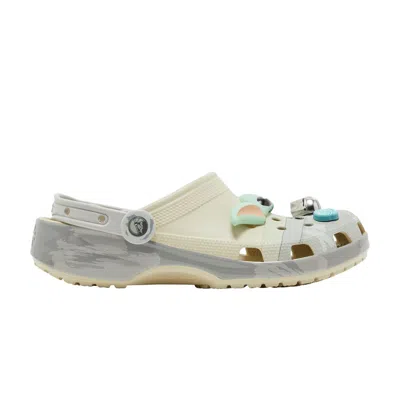 Pre-owned Crocs Star Wars X Classic Clog 'grogu' In Cream