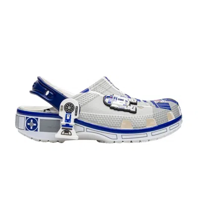 Pre-owned Crocs Star Wars X  Classic Clog 'r2d2' | White | Men's Size 17