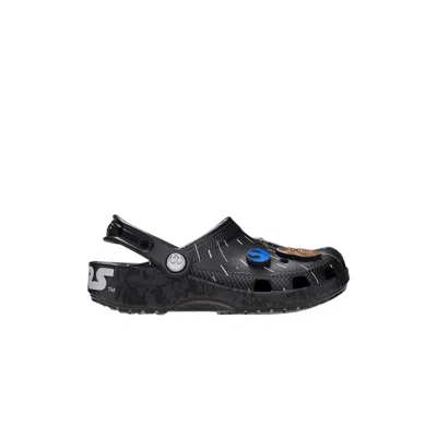 Pre-owned Crocs Star Wars X  Classic Clog Td 'hyperspace' | Black | Infant Size 4