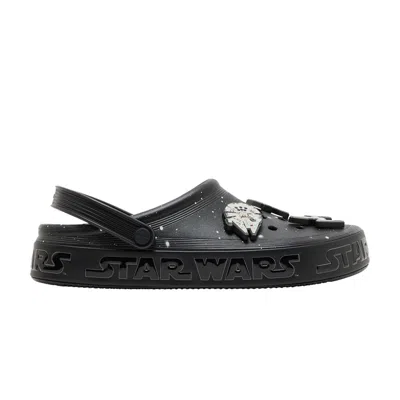 Pre-owned Crocs Star Wars X Off-court Clog 'galaxy, Far, Far Away' In Black