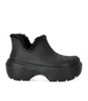 Crocs Stomp Black Bootie In Black