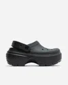 Crocs Classic Crush Clog In Black