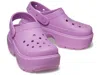 Crocs Stomp Platform Clogs In Purple