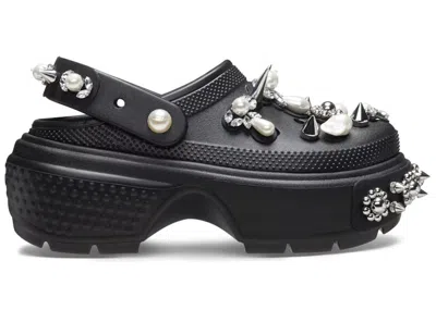 Pre-owned Crocs Stomp Clog Simone Rocha Sneakers In Black