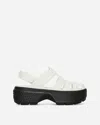 Crocs White Stomp Fisherman Sandals In White