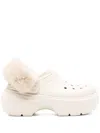 Crocs Stomp Lined Clogs In Neutrals