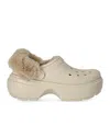 Crocs Stomp Lined Clog In White