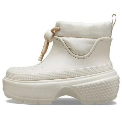 Crocs Stomp Puff Boots 'stucco' In Brown