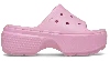 Crocs Stomp Slide In Pink Tweed