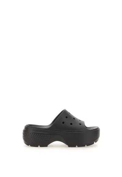 CROCS STOMP SLIDE SANDALS