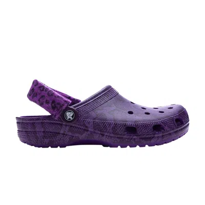 Pre-owned Crocs Stray Rats X Classic Clog 'ultra Violet' | Purple | Men's Size 7