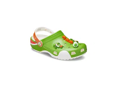Crocs Super Mario Character Classic Clog Clog Shoes Yoshi: Men's 4 - Women's 6 Medium In Green