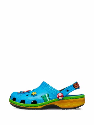 Crocs Super Mario Classic Clog Sneakers In Multi