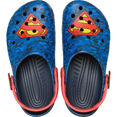 Crocs Superman Classic Clog In Blue