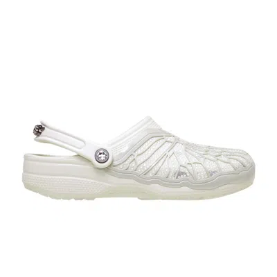 Pre-owned Crocs Swarovski X Classic Clog 'ivory' | White | Men's Size 9