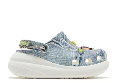 Crocs Sza X  Wmns Classic Crush Clog 'denim' In Blue