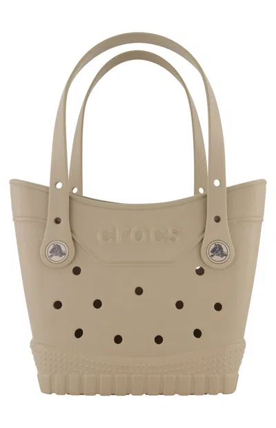 Crocs Taupe Small Classic Tote Bag