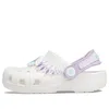 Crocs (td)  Classic Fun Lab I Am Frozen Ii Clog 'white Lila'