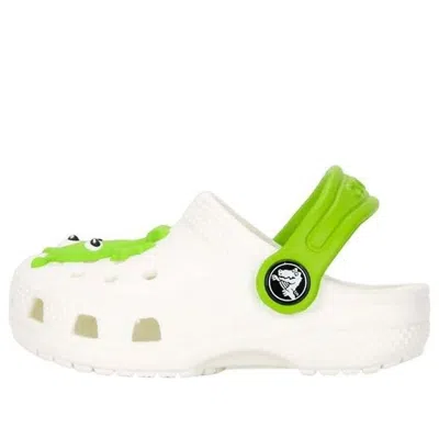 Crocs (td)  Classic Glow Alien Clog 'white Green'