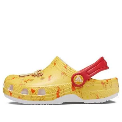 Crocs (td)  Classic Winnie The Pooh Clogs 'yellow Red'