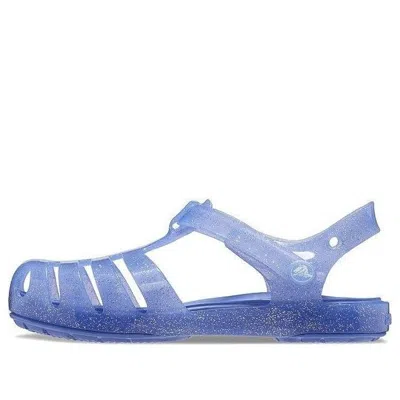 Crocs (td)  Isabella Glitter Sandals 'moon Jelly' In Purple