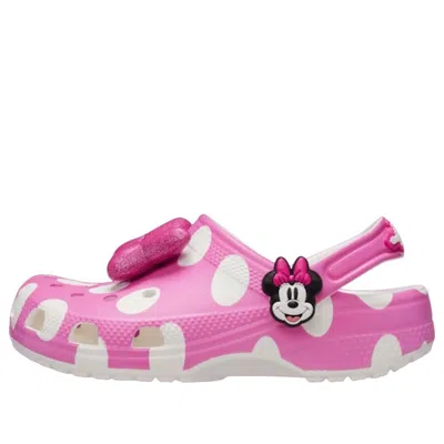 Crocs (td)  X Disney Classic Clog 'minnie Mouse' In Pink
