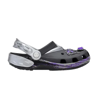 Pre-owned Crocs Teenage Mutant Ninja Turtles Kids X  Classic Clog 'shredder' | Black | Kid's Size 4.5