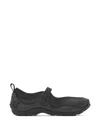 Crocs Sleek Mini Terra Tech Sporty Mary Jane Shoes In Black