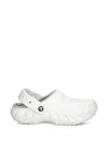 Crocs Textured Design Slides In White