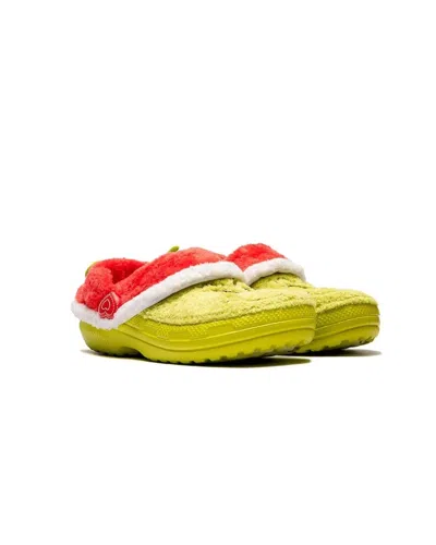 Crocs The Grinch Classic Lined 211688-90h Clog Green Slip On Shoes Jax1214