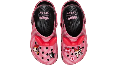 Crocs The Powerpuff Girls Blossom Classic Clog In Pink
