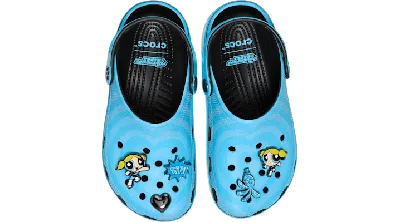 Crocs The Powerpuff Girls Buttercup Classic Clog In Blue