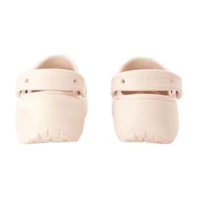 Crocs Thermoplastic Platform Flat In Pink