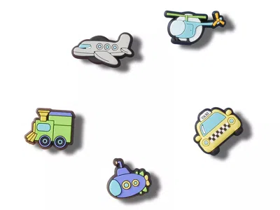 Crocs Kids'  Tiny Vehicles Jibbitz Set 5 Pack In Multi