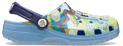 CROCS | KINDER | TODDLER BLUEY CLASSIC  | CLOGS | PATTERNED | 27