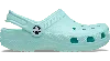 Crocs Toddler Classic Clog In Aquamarine