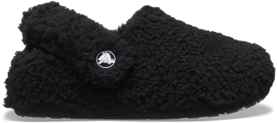 Crocs Toddler Classic Cozzzy Slipper Babouche Enfants Black 25