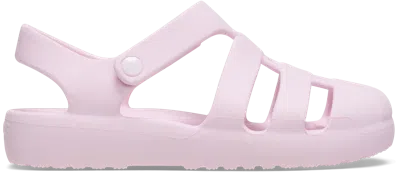 Crocs Toddler Classic Fisherman Sandal In Pink