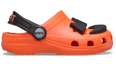 CROCS TODDLER CLASSIC JACK O' LANTERN LIGHTS CLOG