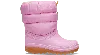 Crocs Toddler Classic Neo Puff Boot In Pink Tweed/gum