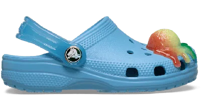 Crocs Babies' Toddler Classic Scented Snow Cone Clog In Blue