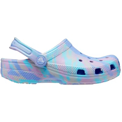 Crocs Kids' Toddler  Classic Marble Clog Moon Jelly / Multi 206838-5q7 In Purple