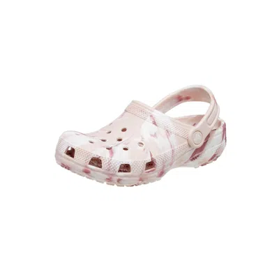 Crocs Kids' Toddler  Classic Marbled Tie-dye Clogs Quartz / Multi 206838-6ws