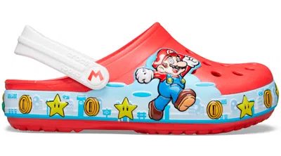 Crocs Toddler  Fun Lab Super Mario Lights Clog In Flame