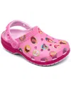 Crocs Toddler Girls Disney Princess Classic Clogs From Finish Line In Pink